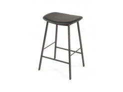 Barstoel BARAMI - Zwart Zwart