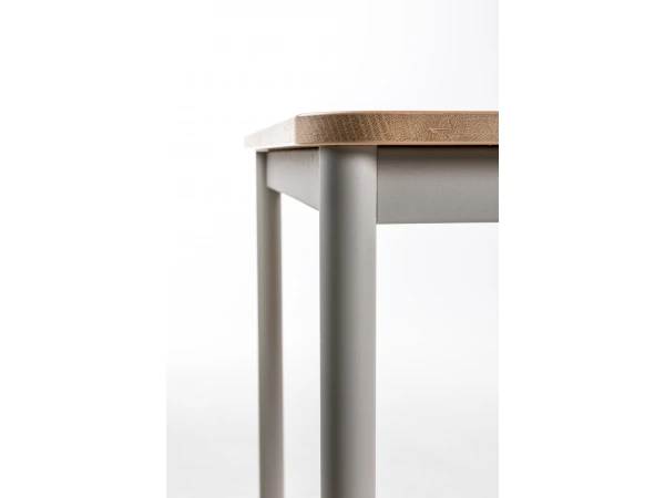 Tafel BASIC - Natuur Eiken/zand Taupe Hout 2 Tafel BASIC - Natuur Eiken/zand Taupe Hout - Afbeelding 2