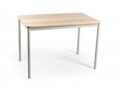 Tafel BASIC - Natuur Eiken/zand Taupe Hout