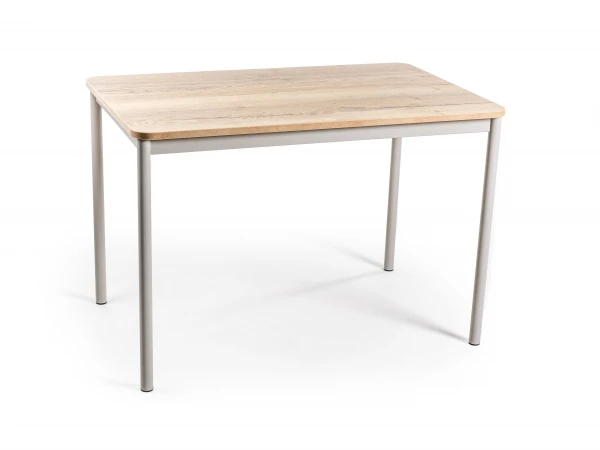 Tafel BASIC - Natuur Eiken/zand Taupe Hout 1 Tafel BASIC - Natuur Eiken/zand Taupe Hout