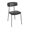Stoel LAZIO - Zwart Zwart
