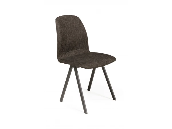 Stoel ONA - Onyx/antraciet Zwart 1 Stoel ONA - Onyx/antraciet Zwart