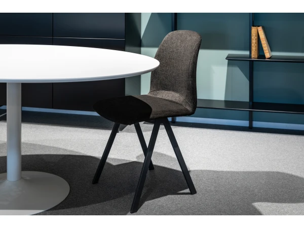 Stoel ONA - Onyx/antraciet Zwart 4 Stoel ONA - Onyx/antraciet Zwart - Afbeelding 4