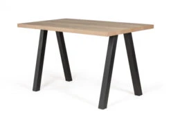 Bartafel QUEEN - Eiken/antraciet Hout