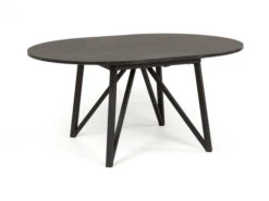 Uitschuifbare Ronde Tafel WACKO - Marmerlook/antraciet Zwart -Zuiver || RICHMOND Verkoop perfecta wacko 2 0 hpl 55049