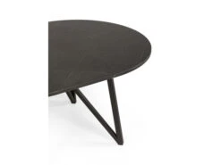 Uitschuifbare Ronde Tafel WACKO - Marmerlook/antraciet Zwart -Zuiver || RICHMOND Verkoop perfecta wacko 2 0 hpl 55056