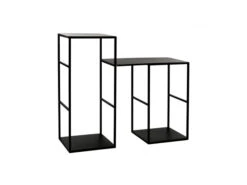 Rek ESZENTIAL - Zwart Metaal Zwart -Zuiver || RICHMOND Verkoop pomax eszential 30926