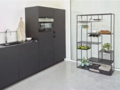 Groot Rek ESZENTIAL - Zwart Metaal Zwart -Zuiver || RICHMOND Verkoop pomax eszential 35740