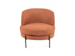 Fauteuil MILES - Brique Oranje -Zuiver || RICHMOND Verkoop pomax miles 62572