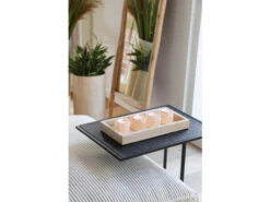 Bijzettafel STRAVO - Zwart Zwart -Zuiver || RICHMOND Verkoop pomax stravo 65380