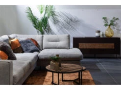 Hoekzetel DELIANA - Grijs Fossil 03 Grijs -Zuiver || RICHMOND Verkoop primavera furniture deliana 39738