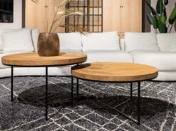 Salontafel DENSWIL - Eik Hout -Zuiver || RICHMOND Verkoop primavera furniture denswil 63991