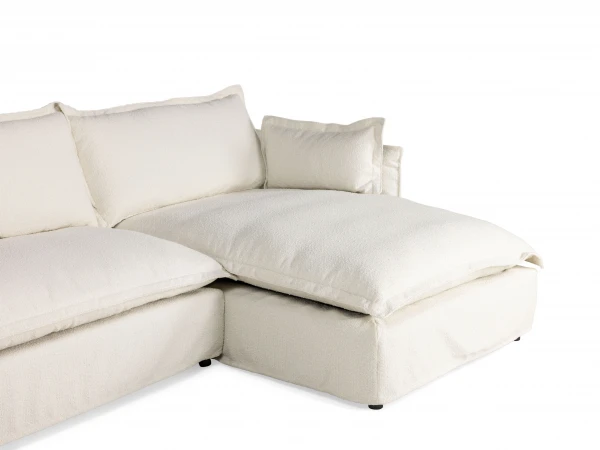 Hoeksalon TOSCANA - Cloud White Wit 8 Hoeksalon TOSCANA - Cloud White Wit - Afbeelding 8