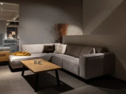 Hoekzetel URUS Met Terminal Links - Beige Stof Beige -Zuiver || RICHMOND Verkoop primavera furniture urus 52948