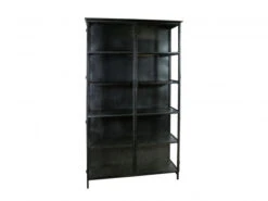 Kast Vitrine ELINA - Zwart Zwart