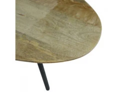 Set Van 2 Bijzettafels OXIL - Green Wood Hout -Zuiver || RICHMOND Verkoop ptmd oxil 65361