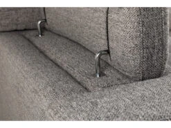 Hoekzetel BREGA Met Elektr. Relax - Grijze Stof Grijs -Zuiver || RICHMOND Verkoop recor brega 43031