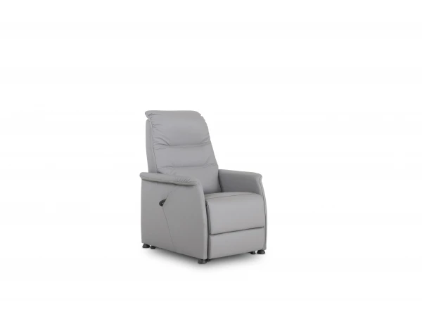 Elektrische Relax CORRIDO - Grijs Leder Grijs 8 Elektrische Relax CORRIDO - Grijs Leder Grijs - Afbeelding 8