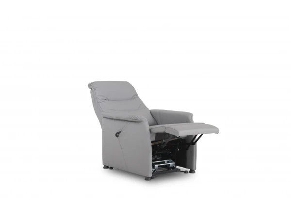 Elektrische Relax CORRIDO - Grijs Leder Grijs 10 Elektrische Relax CORRIDO - Grijs Leder Grijs - Afbeelding 10