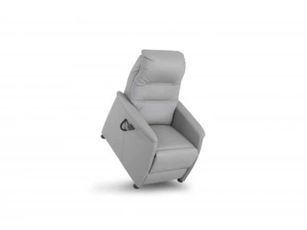 Elektrische Relax CORRIDO - Grijs Leder Grijs 11 Elektrische Relax CORRIDO - Grijs Leder Grijs - Afbeelding 11