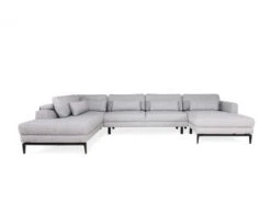 Hoeksalon SANTINO - Grijs Grijs