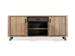 Dressoir ARCHIE Groot - Halifax Eik/zwart Metaal Hout -Zuiver || RICHMOND Verkoop richter design archie 48250