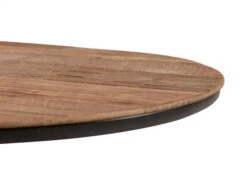 Laptoptafel Bijzettafel CUTE - Teak/zwart Staal Hout -Zuiver || RICHMOND Verkoop richter design cute 54113