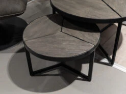 Set Van 2 Bijzettafels LAVEU - Grijs Grijs 13 Set Van 2 Bijzettafels LAVEU - Grijs Grijs -Zuiver || RICHMOND Verkoop richter design laveu 51691