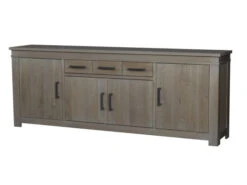 Dressoir 4 Deuren En 3 Laden MALLORCA - Metallic Eik Hout -Zuiver || RICHMOND Verkoop richter design mallorca 26942