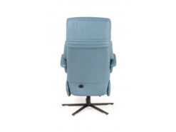 Elektrische Relax Met Batterij PLUTUS - Blauw Leder Blauw -Zuiver || RICHMOND Verkoop richter design plutus 45002