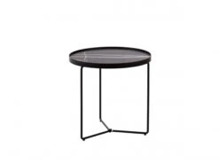 Bijzettafel RONDA - Zwart Zwart