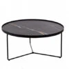 Salontafel RONDA - Zwart Zwart