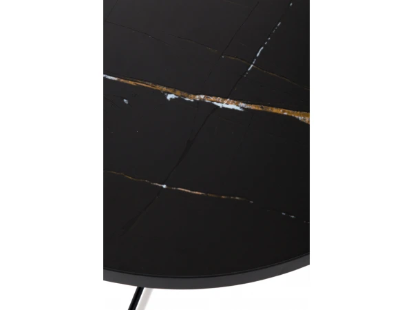 Salontafel RONDA - Zwart Zwart 7 Salontafel RONDA - Zwart Zwart - Afbeelding 7