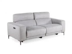 2,5-zit Met 2 Elektrische Relaxen En USB-poort - Grijs