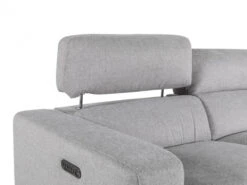 2,5-zit Met 2 Elektrische Relaxen En USB-poort - Grijs -Zuiver || RICHMOND Verkoop richter design rs 12262 pr 61345