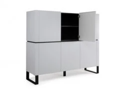 Barkast TABU Breed - Mat Wit Wit -Zuiver || RICHMOND Verkoop richter design tabu 41038