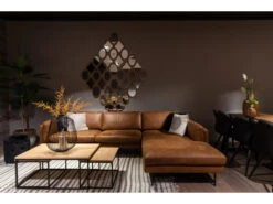 Hoekzetel WIND - Cognac Leder Bruin 17 Hoekzetel WIND - Cognac Leder Bruin -Zuiver || RICHMOND Verkoop richter design wind 50137