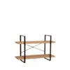 Open Rek Met 2 Planken Hout
