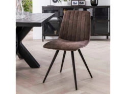 Stoel JACKIE - Velvet Taupe Taupe -Zuiver || RICHMOND Verkoop richter young design 52509
