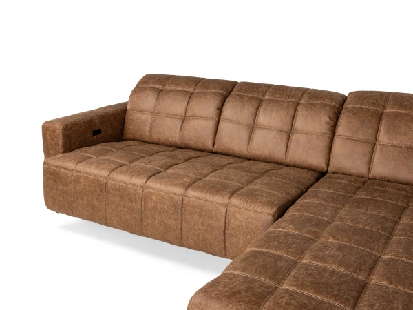 Hoeksalon ADA 7633 - Bruin Bruin 9 Hoeksalon ADA 7633 - Bruin Bruin - Afbeelding 9