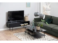TV-meubel ANGUS - Zwart Zwart -Zuiver || RICHMOND Verkoop richter young design angus 60125