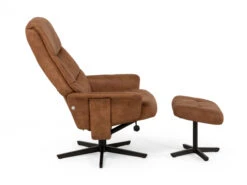 Fauteuil ANNA Met Voetbank - Cognac Cognac -Zuiver || RICHMOND Verkoop richter young design anna 53940