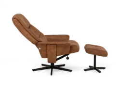 Fauteuil ANNA Met Voetbank - Cognac Cognac -Zuiver || RICHMOND Verkoop richter young design anna 53941