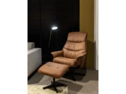 Fauteuil ANNA Met Voetbank - Cognac Cognac -Zuiver || RICHMOND Verkoop richter young design anna 54433