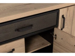 Dressoir ARCHIE Groot - Halifax Eik/zwart Metaal Hout -Zuiver || RICHMOND Verkoop richter young design archie 48259