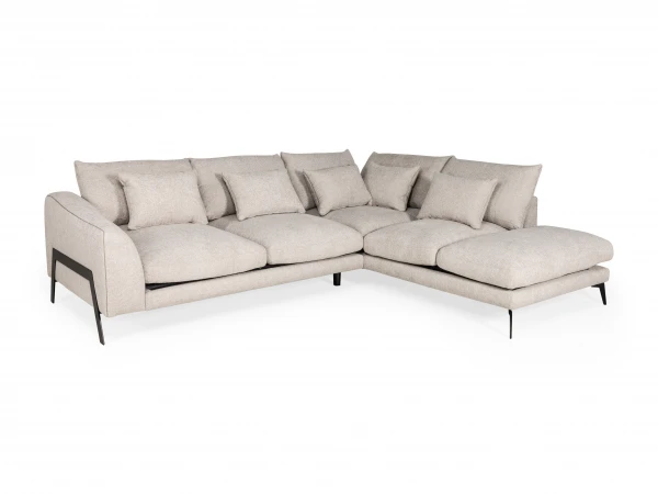 Hoeksalon ASPEN - Beige Beige 1 Hoeksalon ASPEN - Beige Beige