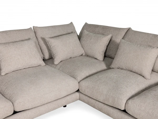 Hoeksalon ASPEN - Beige Beige 16 Hoeksalon ASPEN - Beige Beige - Afbeelding 16