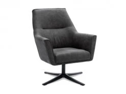 Fauteuil Op Draaivoet - Bull Graphite Grijs