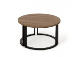 Bijzettafel CHICAGO 1 - Dekor Eik Bruin Hout