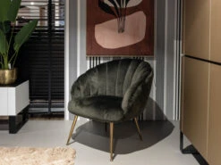 Fauteuil DANIELLA - Groen Velvet Groen -Zuiver || RICHMOND Verkoop richter young design daniella 65254